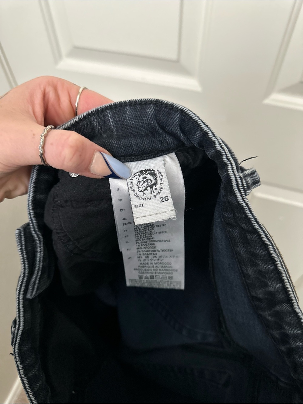 Diesel Babhila Slim Skinny Jeans - Picture 6 of 7